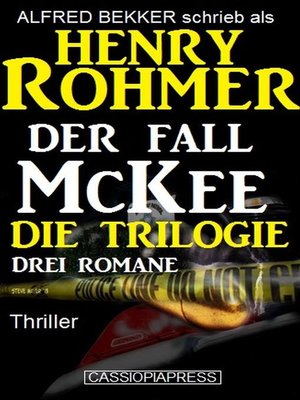 cover image of Der Fall McKee--Die Trilogie
